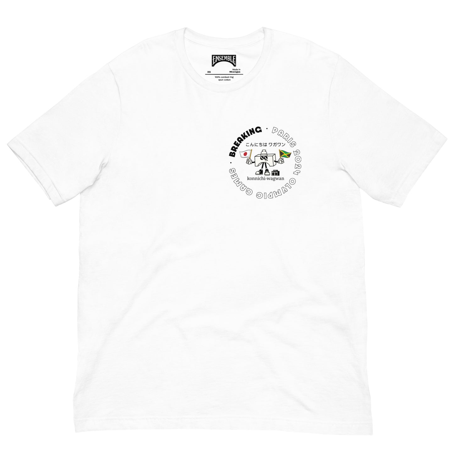 ENSEMBLE Konnichiwagwan Paris 2024 Olympic TShirt